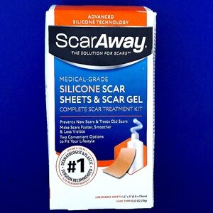 ScarAway MEDICAL-GRADE SILICONE SCAR SHEETS & SCAR GEL